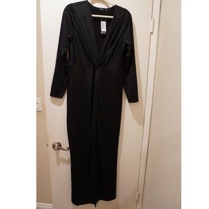 New Black Nasty Gal maxi dress